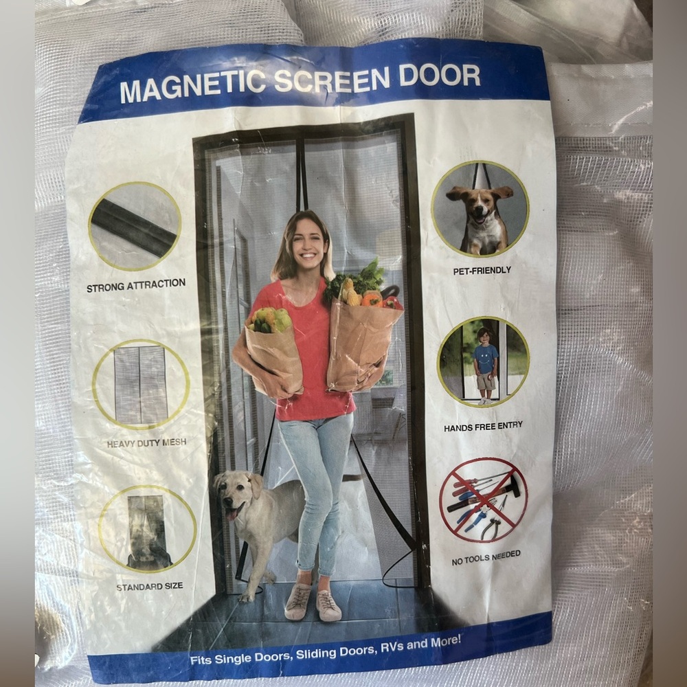 Magnetic Screen Door
